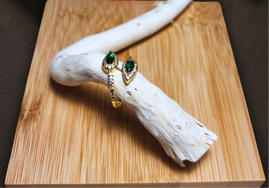 Bague goutte d'eau