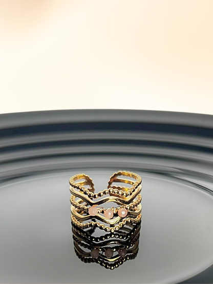 Bague pierre du soleil