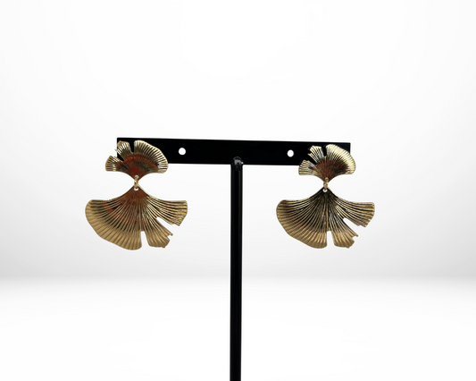 Boucles d'oreilles feuilles