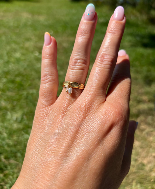 Bague coquillage